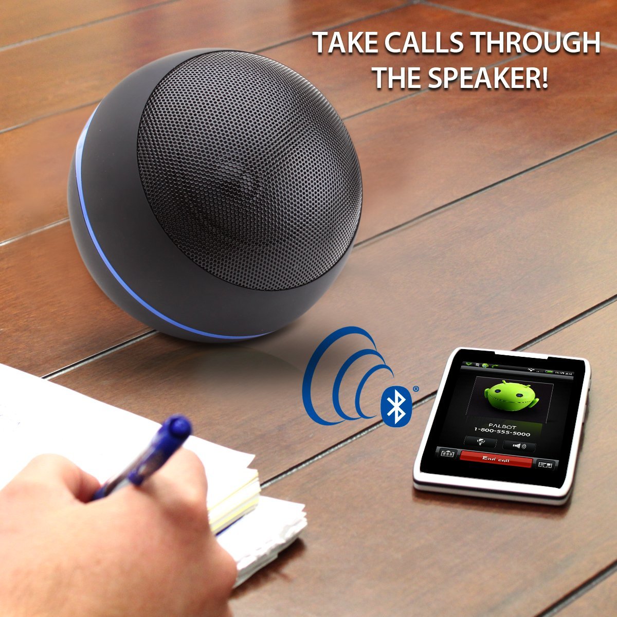 Gogroove Portable Bluetooth Speaker With 5w Driver And 32 Hour