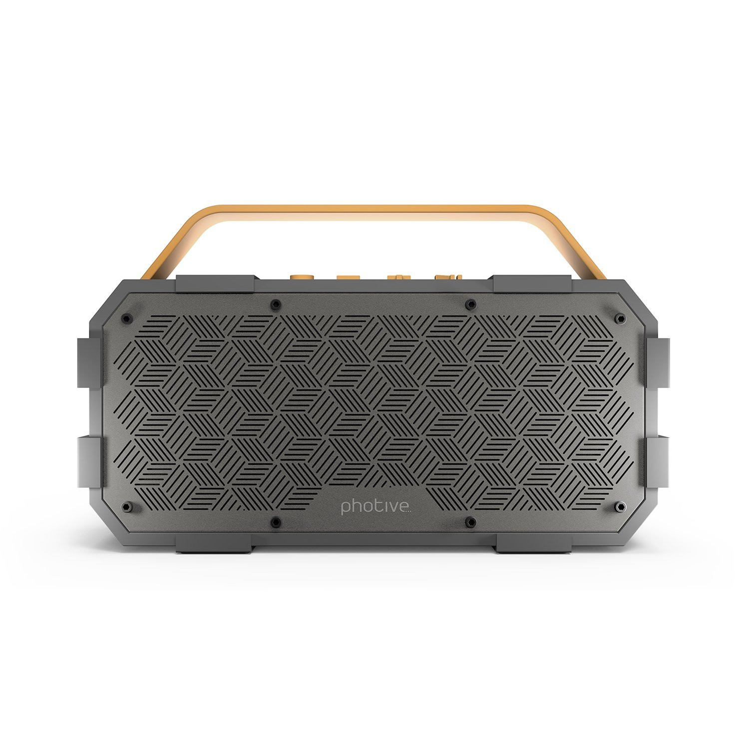 Photive M90 Portable Waterproof Bluetooth Speaker with Built In