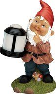 iLive Wireless Outdoor Gnome Speaker, 6.63 x 4.68 x 11.31 Inches, Water Resistant, Multicolored (iSBW216)