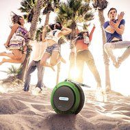 VicTsing Shower Speaker, Wireless Waterproof Speaker with 5W Drive, Suction Cup, Buit-in Mic, Hands-Free Speakerphone... N7