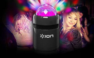 ION Party Starter Portable Bluetooth Speaker With Built-In Light Show