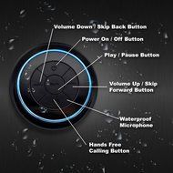 IPX7 100% Waterproof &amp; Dust-proof Floating Bluetooth Shower Speaker - Compatible with all Bluetooth devices including...