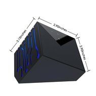 Wotmic Bluetooth Speakers Portable Speakers Outdoor Speakers Wireless Speakers NFC Tech Black N2