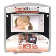 PhotoShare 7&quot; XL Widescreen Digital Photo Frame &amp; Media Player N3
