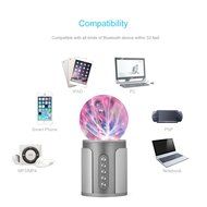 Uchoir Magic Plasma Ball Bluetooth Speaker, Fantastic Flashing Lightning ball Stereo Wireless Bluetooth Speaker... N11