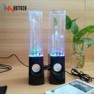 Black Dancing Water Fountain Light Show Sound Speaker (Black)