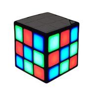 New Wayzon Magic Rubik's Cube Portable LED RGB Light Deep Bass Bluetooth 4.0 Wireless Speakers with Build in Microphone... N8