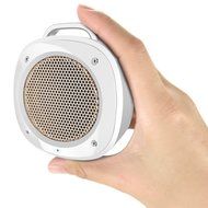 Divoom Airbeat-10 Water Resistant Bluetooth 3.0 Portable Speaker, with Suction Cup for Showers, Bike Mount speaker... N3