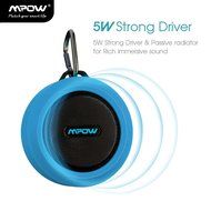 Mpow Buckler Portable Wireless Bluetooth Shower Speaker Waterproof with Mic, Hands-free Calling Function for Shower... N3