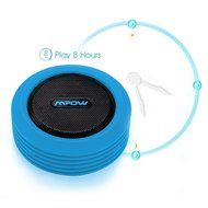 Mpow Buckler Portable Wireless Bluetooth Shower Speaker Waterproof with Mic, Hands-free Calling Function for Shower... N4