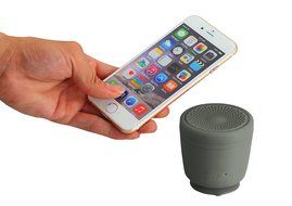 Waterproof Wireless Bluetooth Speaker - Grey - Loop, Set, Stick - the Perfect Rugged Speaker for the Outdoors!... N2
