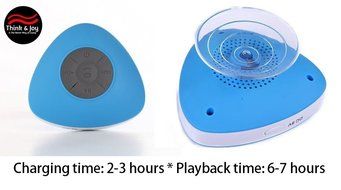 Bluetooth Waterproof Shower Speaker 4.0, HIGH QUALITY SOUND, Resistant, Handsfree, Portable Speakerphone with... N2
