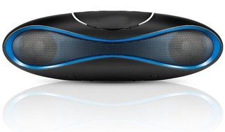 CiDoss 3 in 1 HI-FI Bass Wireless Portable Bluetooth Speaker Stereo with Built-in Microphone,Orange N6