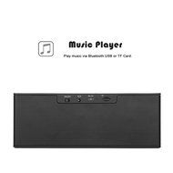 Clock Speaker, Yokkao&reg; Portable Wireless Bluetooth Clock Alarm Speaker with LED Screen Built-in Microphone Support... N2