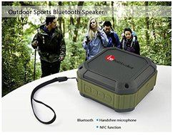 Build Excellent&reg; Waterproof Wireless Bluetooth Speaker/Stereo,IP X5 Waterproof Shockproof Bluetooth 3.0 Rugged... N5