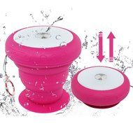 Shower Speaker, Portable Wireless FM Radio Speakers with Suction Cup for Shower Music Beach Pool Outdoor By ZDW...