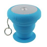 Shower Speaker, Portable Wireless FM Radio Speakers with Suction Cup for Shower Music Beach Pool Outdoor By ZDW... N15