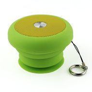 Shower Speaker, Portable Wireless FM Radio Speakers with Suction Cup for Shower Music Beach Pool Outdoor By ZDW... N19