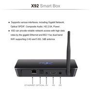 Xgody X92 New Smart TV Box Amlogic S912 Octa-Core Android 6.0 2.0GHz Kodi 16.1 2GB RAM+16GB ROM HDMI Fully Loaded... N3