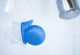 Creature Speaker - &quot;Beyonce&quot; Blue Snail Shower Speaker N4