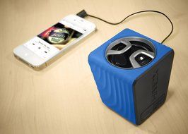 HMDX Burst Portable Rechargeable Speaker, HX-P130YL (Yellow) N9