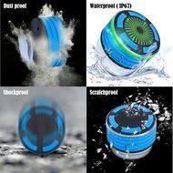 PowerLead BP013 IP67 Waterproof/Underwater Shockproof Wireless Bluetooth Stereo Speaker Built-in Mic for Speakerphone... N5
