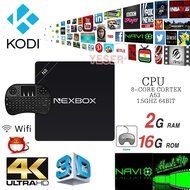 NEXBOX N8 TV Box + Mini Gaming Keyboard, YESER Rockchip RK3368 8-core Android 5.1 KODI 15.2 HDMI 4K*2K H.265 3D...