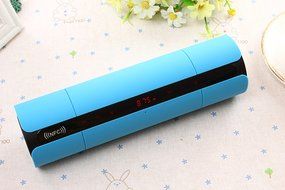 PowerLead Pspe PSP001 Bluetooth speakers 3D-Tumbler NFC Portable Wireless Speaker Stereo With Mic FM-Radio AUX... N24