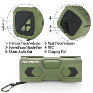 Bluetooth Speaker, Pomarks X1 Portable Wireless Speaker with Dual 5W Drivers, Premium Car Surround Stereo Speaker... N5