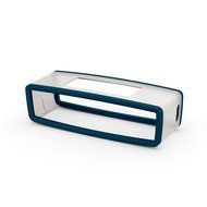 Bose SoundLink Mini II Bluetooth Speaker (Pearl) with Soft Cover (Navy Blue) N3