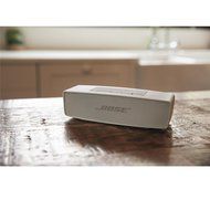 Bose SoundLink Mini II Bluetooth Speaker (Pearl) with Soft Cover (Navy Blue) N9