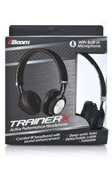 2 BOOM Trainer Wired In Ear Digital Comfort Buds with Microphone Headphones Black N2