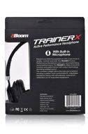 2 BOOM Trainer Wired In Ear Digital Comfort Buds with Microphone Headphones Black N3