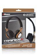 2 BOOM Trainer Wired In Ear Digital Comfort Buds with Microphone Headphones Black N6