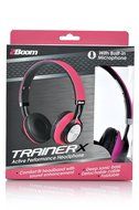2 BOOM Trainer Wired In Ear Digital Comfort Buds with Microphone Headphones Black N15