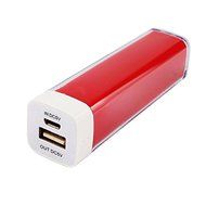 Eachbid 4000mAh Portable External Power Bank(Lipstick Shape) for Phones Red