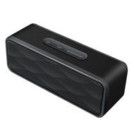 TWOPAGES Portable Wireless Bluetooth Speaker FM Radio Hands Free Calling Mic, Micro TF SD Card, with Low Harmonic...