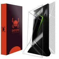 Skinomi TechSkin - NVIDIA Shield TV Silver Carbon Fiber Full Body Skin Protector / Front &amp; Back Wrap / Premium...