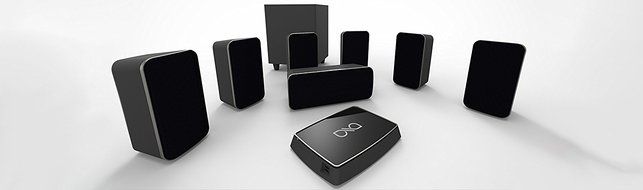 Axiim Q Wireless Home Theater System - 7.1 System