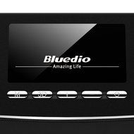 Bluedio CS-4 (Camel) Dual Drivers Portable Wireless Bluetooth Speakers Enhanced bass, Built-in Mic (Black) N3