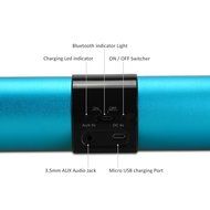 iRULU Portable Bluetooth Speaker With Stand Seat Hi-Fi Subwoofer Hands Free Design For Tablet Smartphone - Silver N13