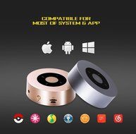 Geekercity&reg; Portable Bluetooth Speaker Mini Elegant Wireless Hi-Fi Bluetooth Speakers Support TF Card for iPad... N5