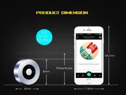 Geekercity&reg; Portable Bluetooth Speaker Mini Elegant Wireless Hi-Fi Bluetooth Speakers Support TF Card for iPad... N6