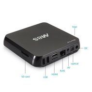 Maxfind M8s Android 4.4 Tv Box Amlogic S812 Quad Core 4k Hd 1080p Output 2gb/8gb Flash Mini Pc Streaming Media...