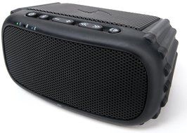 ECOXGEAR - ECOROX Rugged and Waterproof Wireless Bluetooth Speaker - Black N2