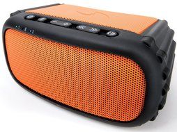 ECOXGEAR - ECOROX Rugged and Waterproof Wireless Bluetooth Speaker - Black N14