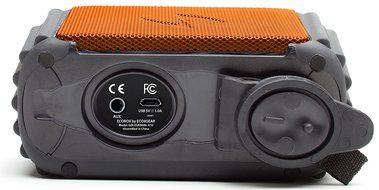 ECOXGEAR - ECOROX Rugged and Waterproof Wireless Bluetooth Speaker - Black N16