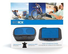 ECOXGEAR - ECOROX Rugged and Waterproof Wireless Bluetooth Speaker - Black N32