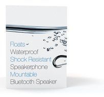 ECOXGEAR - ECOROX Rugged and Waterproof Wireless Bluetooth Speaker - Black N34