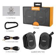 2016] Dual Portable Bluetooth V4.1 True Wireless Stereo Speakers, Jabees beatBOX MINI TWS Splash Proof Wireless... N7